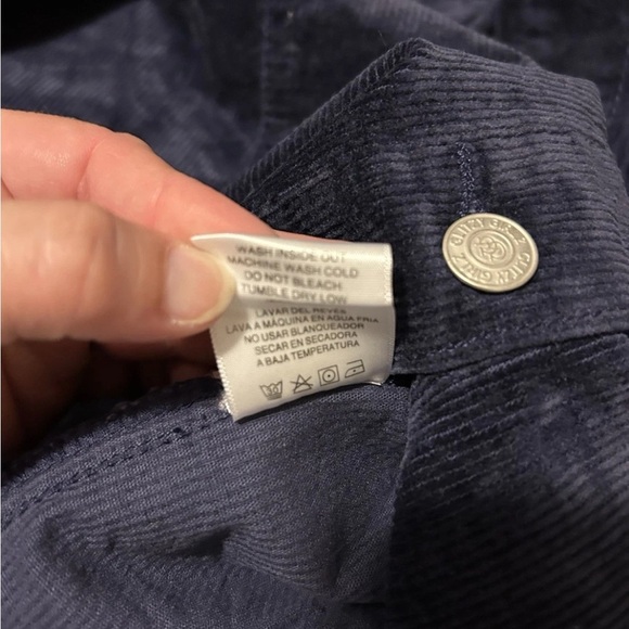 Glitzy Girlz Navy Cropped Corduroy Jacket - NWT - Size 4x - Picture 7 of 10